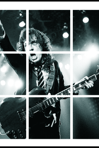 ANGUS YOUNG BLOCK MOUNT